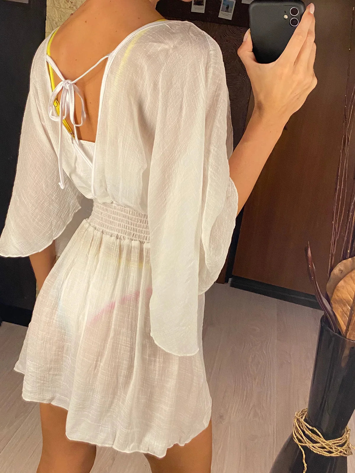 Backless Beach Cover-Up